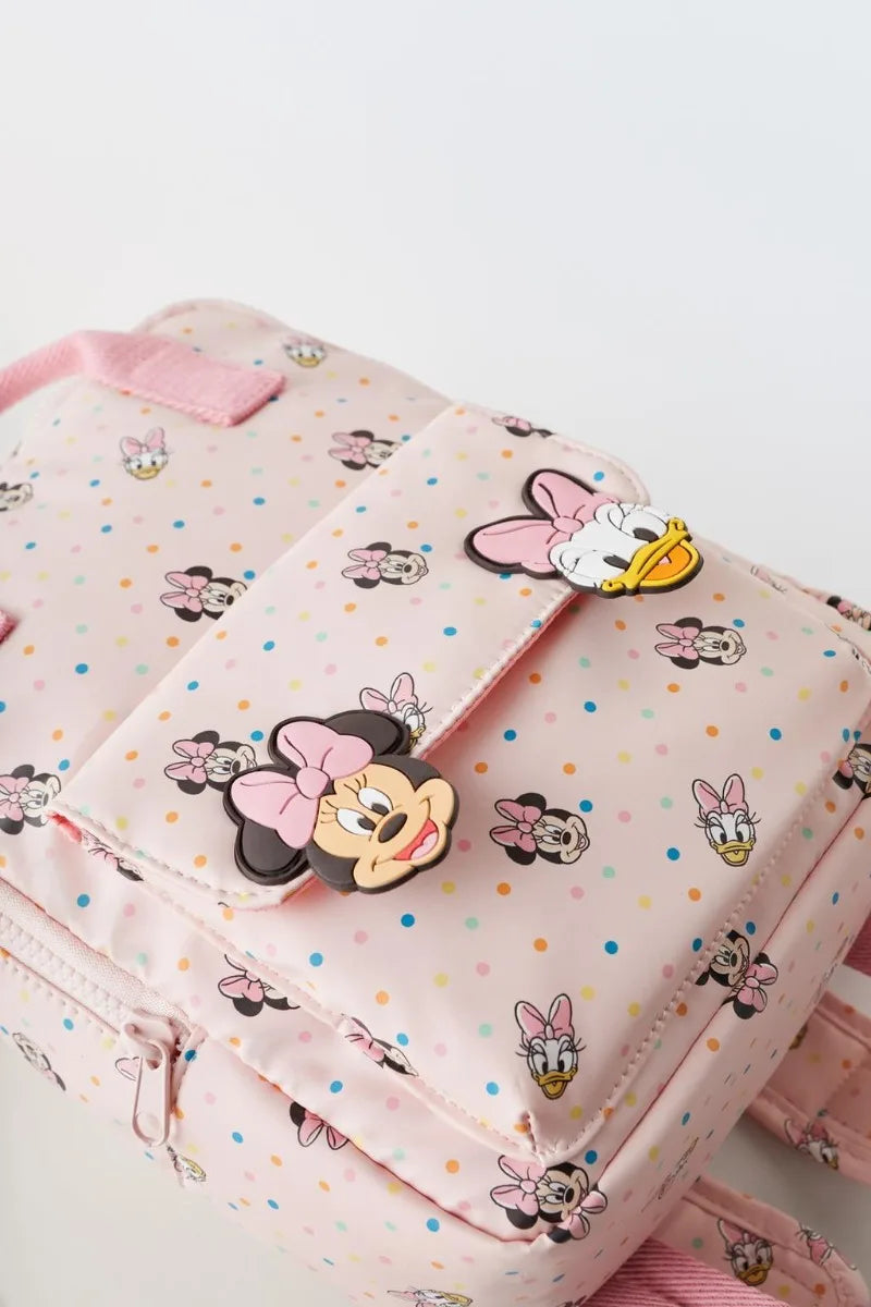 Multifunctional Disney Backpack – Cute Minnie & Donald Design for Kindergarten & School