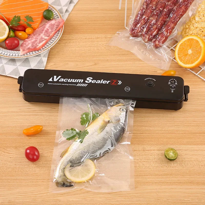 Portable Food Vacuum Sealer – Keep Food Fresh Longer with Air-Tight Packaging