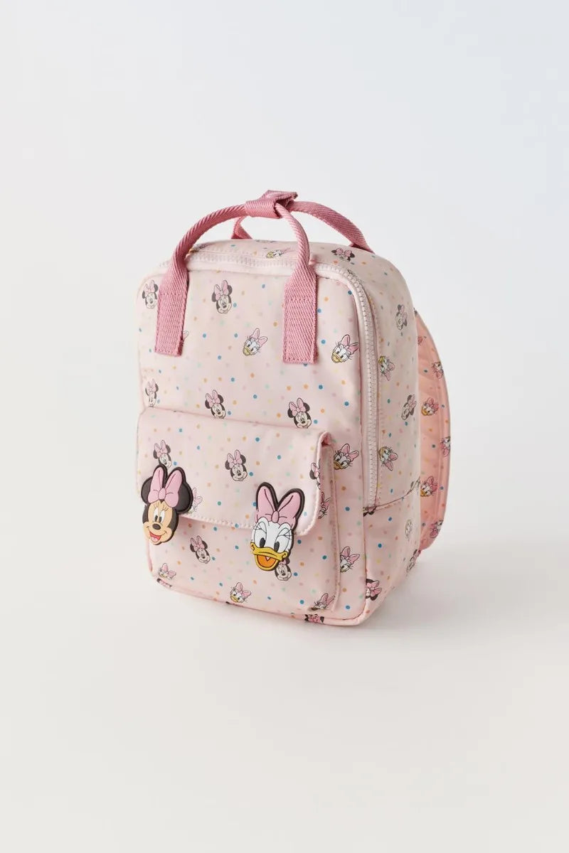 Multifunctional Disney Backpack – Cute Minnie & Donald Design for Kindergarten & School