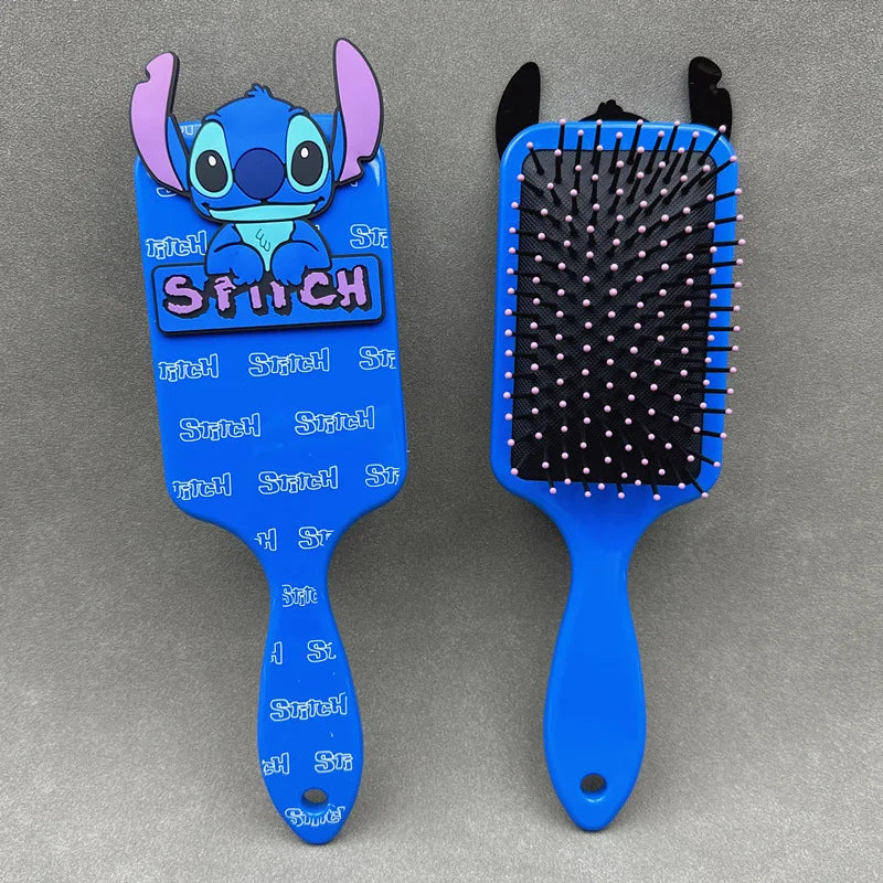 MINISO Disney Stitch Massage Comb – Gentle Air Cushion Hairbrush for Kids & Students