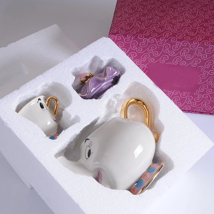 Disney Beauty and the Beast Teapot & Mug Set – Mrs. Potts & Chip Cup