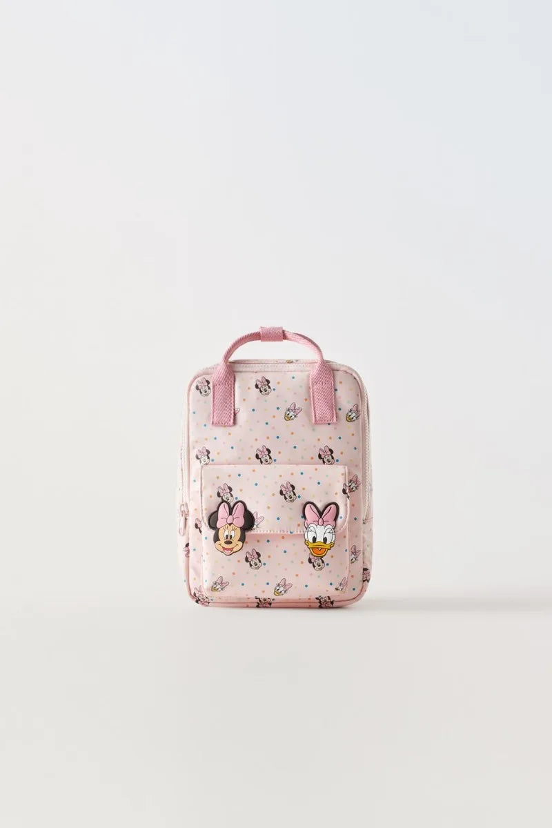 Multifunctional Disney Backpack – Cute Minnie & Donald Design for Kindergarten & School