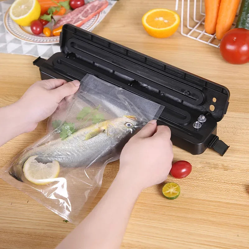 Portable Food Vacuum Sealer – Keep Food Fresh Longer with Air-Tight Packaging