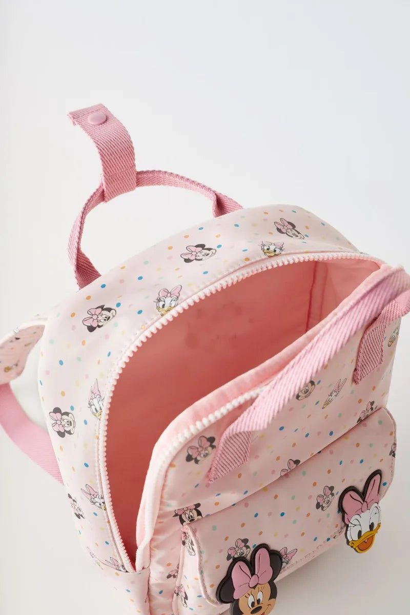 Multifunctional Disney Backpack – Cute Minnie & Donald Design for Kindergarten & School