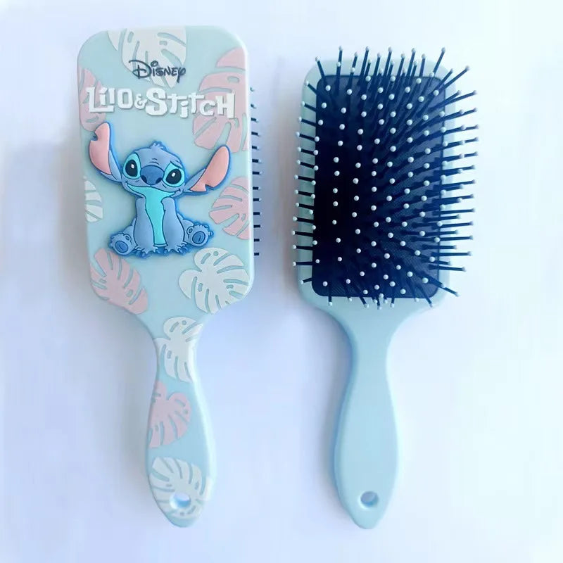 MINISO Disney Stitch Massage Comb – Gentle Air Cushion Hairbrush for Kids & Students