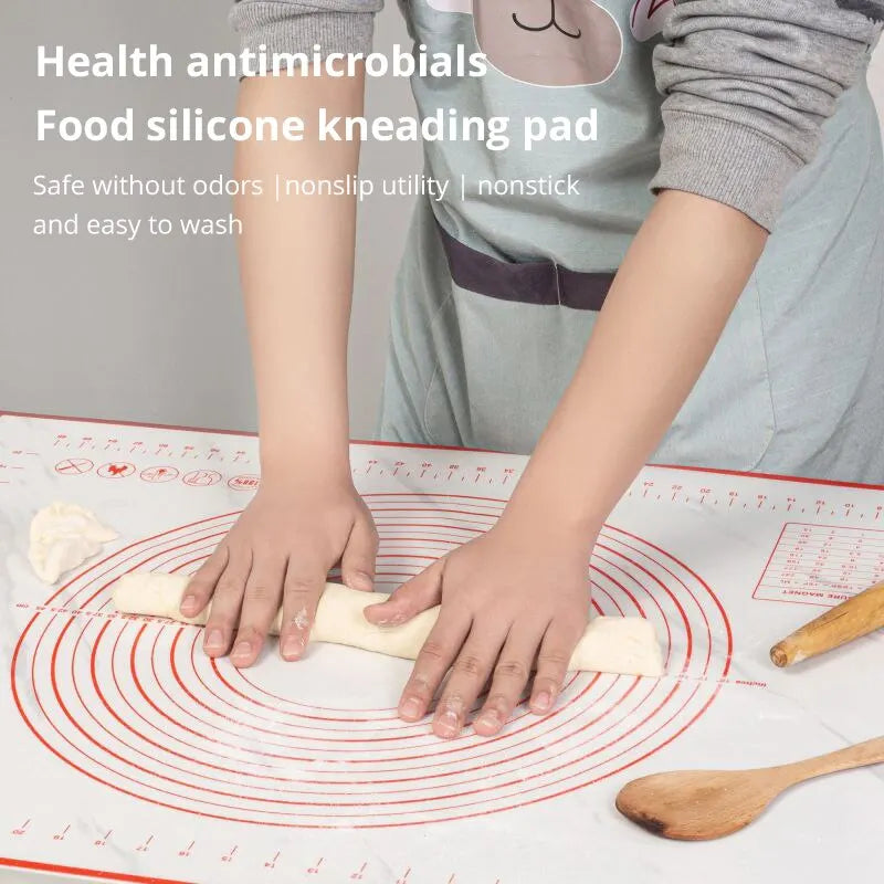 Non-Stick Silicone Kneading Dough Mat – Perfect for Baking & Cooking