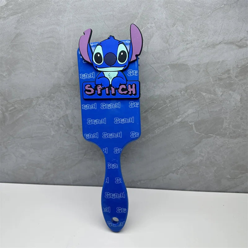 MINISO Disney Stitch Massage Comb – Gentle Air Cushion Hairbrush for Kids & Students