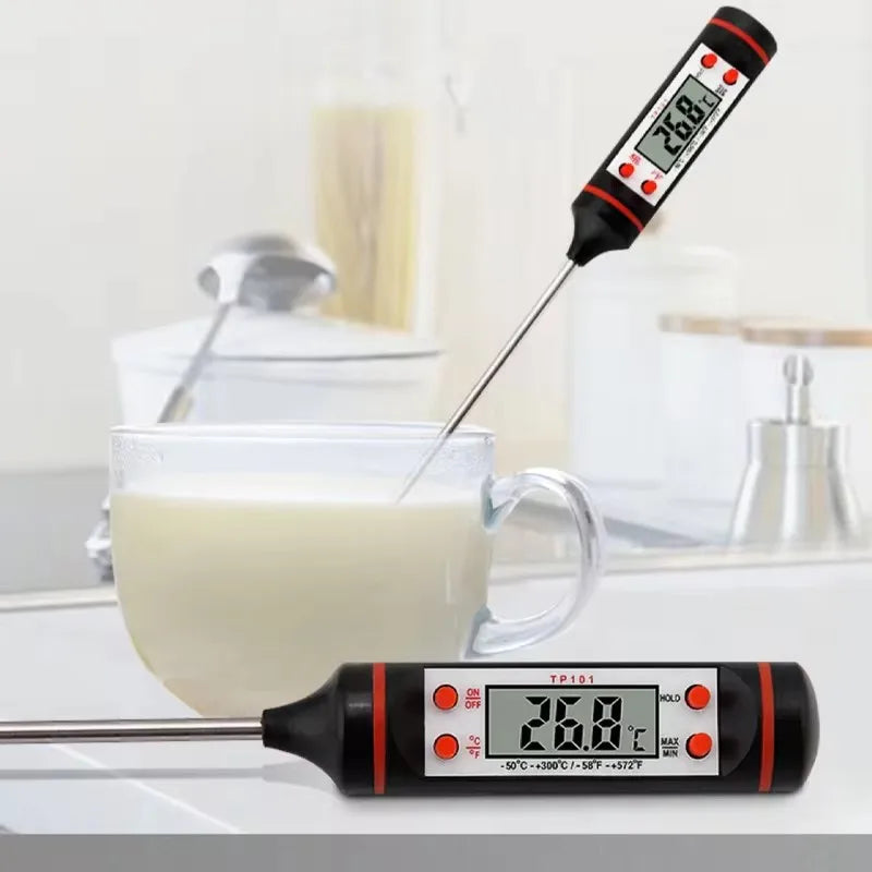 Digital Food Temperature Gauge – Perfect for Cooking, BBQ & Baking