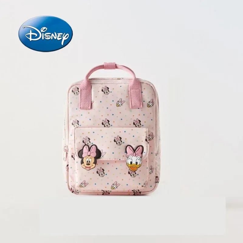 Multifunctional Disney Backpack – Cute Minnie & Donald Design for Kindergarten & School