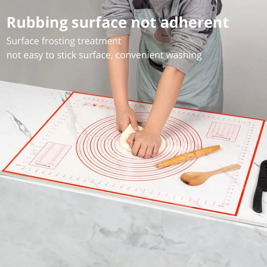 Non-Stick Silicone Kneading Dough Mat – Perfect for Baking & Cooking