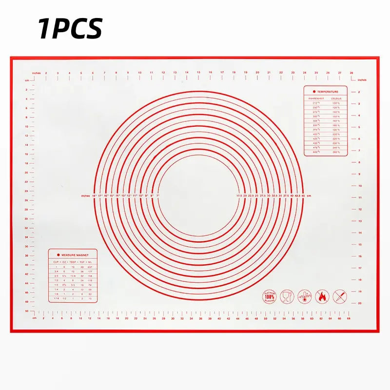 Non-Stick Silicone Kneading Dough Mat – Perfect for Baking & Cooking