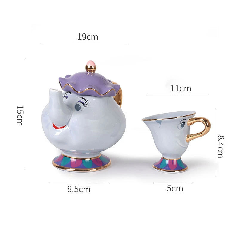 Disney Beauty and the Beast Teapot & Mug Set – Mrs. Potts & Chip Cup