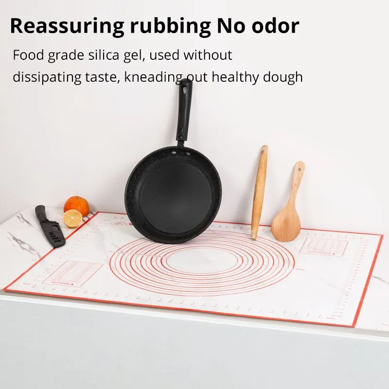 Non-Stick Silicone Kneading Dough Mat – Perfect for Baking & Cooking