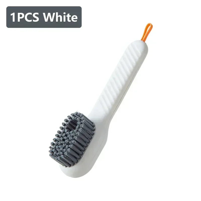 Multifunction Cleaning Shoe Brush Soft Automatic Liquid Shoe Brush Long Handle Liquid Clothes Brush Household Cleaning Tools