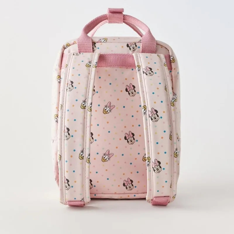 Multifunctional Disney Backpack – Cute Minnie & Donald Design for Kindergarten & School