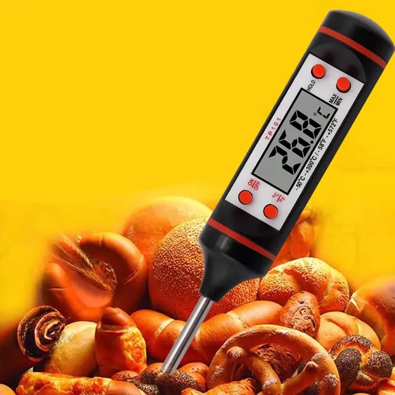 Digital Food Temperature Gauge – Perfect for Cooking, BBQ & Baking