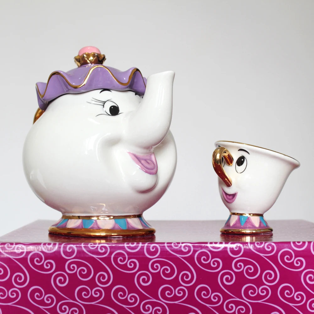 Disney Beauty and the Beast Teapot & Mug Set – Mrs. Potts & Chip Cup