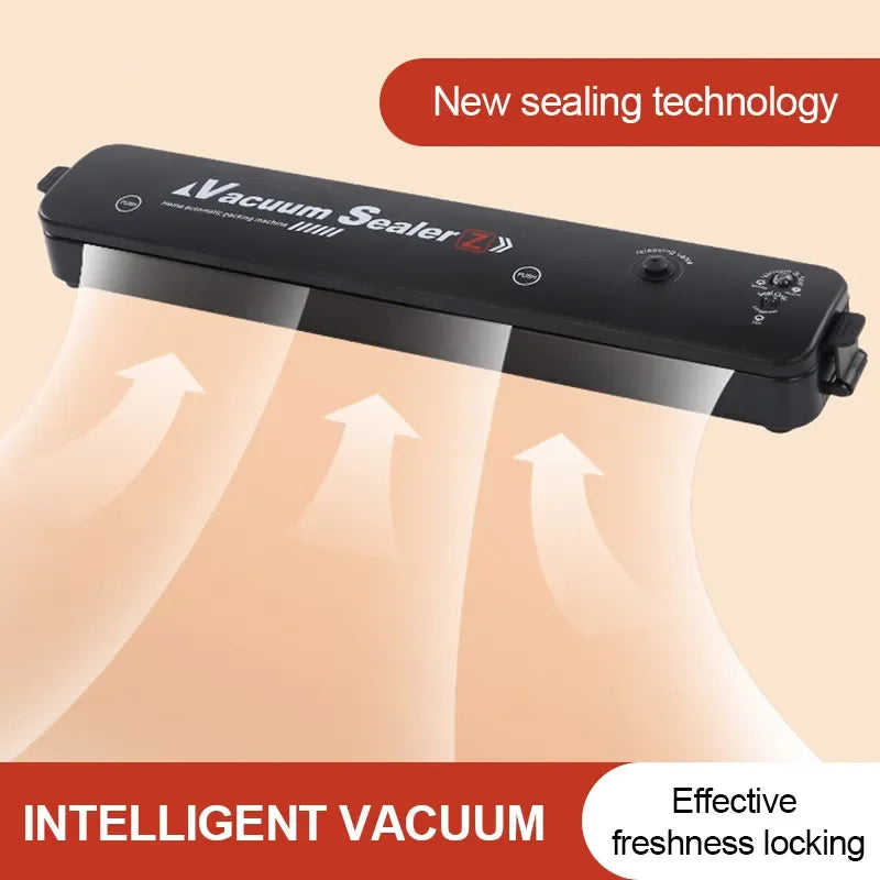 Portable Food Vacuum Sealer – Keep Food Fresh Longer with Air-Tight Packaging