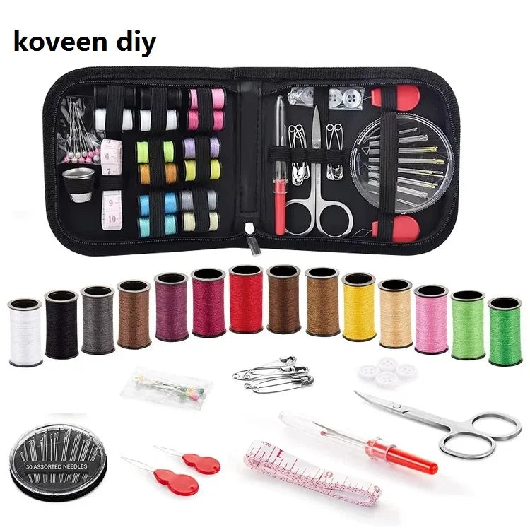 KOVEEN Sewing Kit – Compact Storage Bag with Essential Sewing Accessories